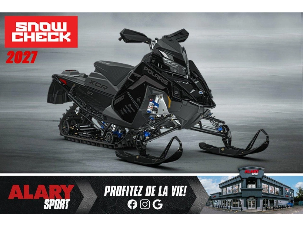 2027 Polaris 650 Indy Xcr 137 Snowcheck (exclusif)