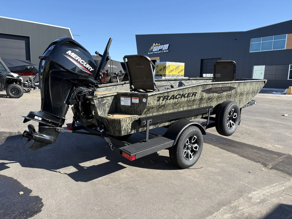 2026 Tracker 1650t Duckboat 40 Tiller 40rlhpt 4s Efi alt