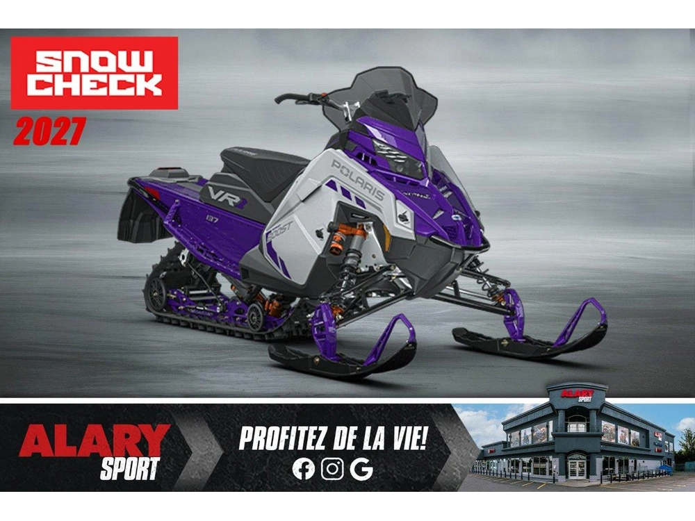 2027 Polaris Polaris Patriot Boost Indy Vr1 Dynamix 137 Snowcheck (exclusif) alt