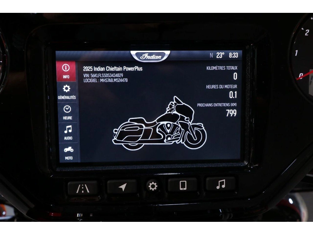 2025 Indian Motorcycle Chieftain Powerplus Limited Rider Assist 112 Cu-in Powerband alt