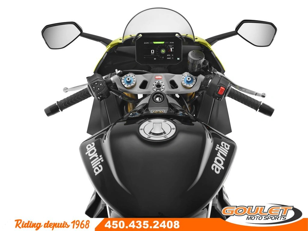 2027 Aprilia Rs 660 Factory Shakedown Yellow alt
