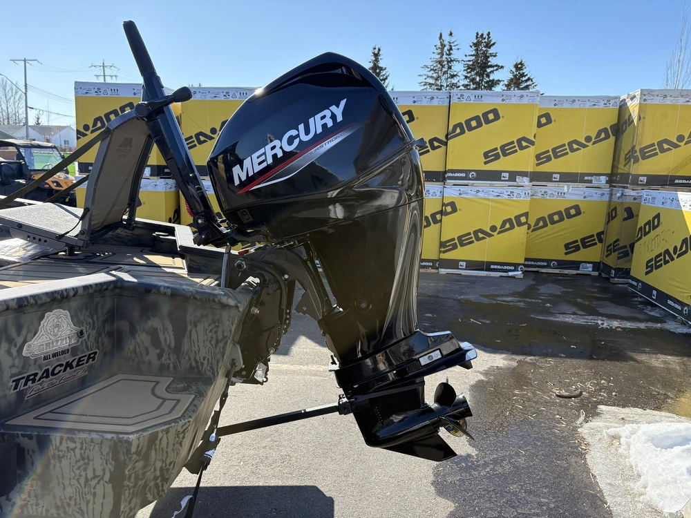 2026 Tracker 1650t Duckboat 40 Tiller 40rlhpt 4s Efi alt