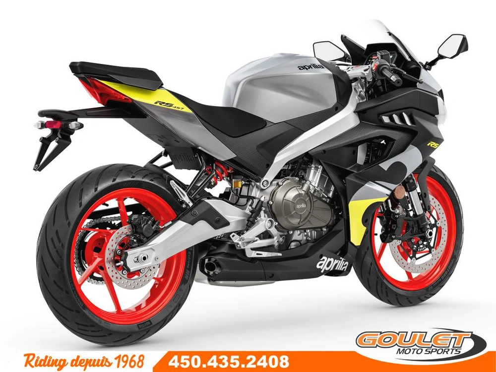 2027 Aprilia Rs 457 Arsenic Yellow alt