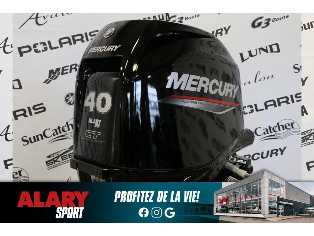 Mercury 40elpt Ct Démarreur Élèctrique, Pied Long (20 Pouces) 2026 alt