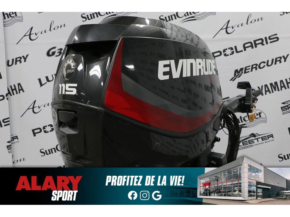 2017 Evinrude Evinrude 115 Hp ( 2 Temps ) Tiller X-long (25 Pouces) alt