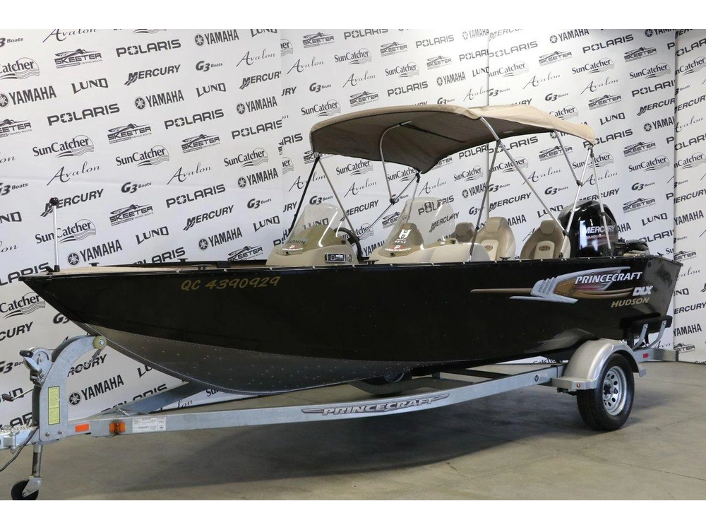 Princecraft Hudson Dlx + Mercury 115 Hp & Remorque 2013 alt