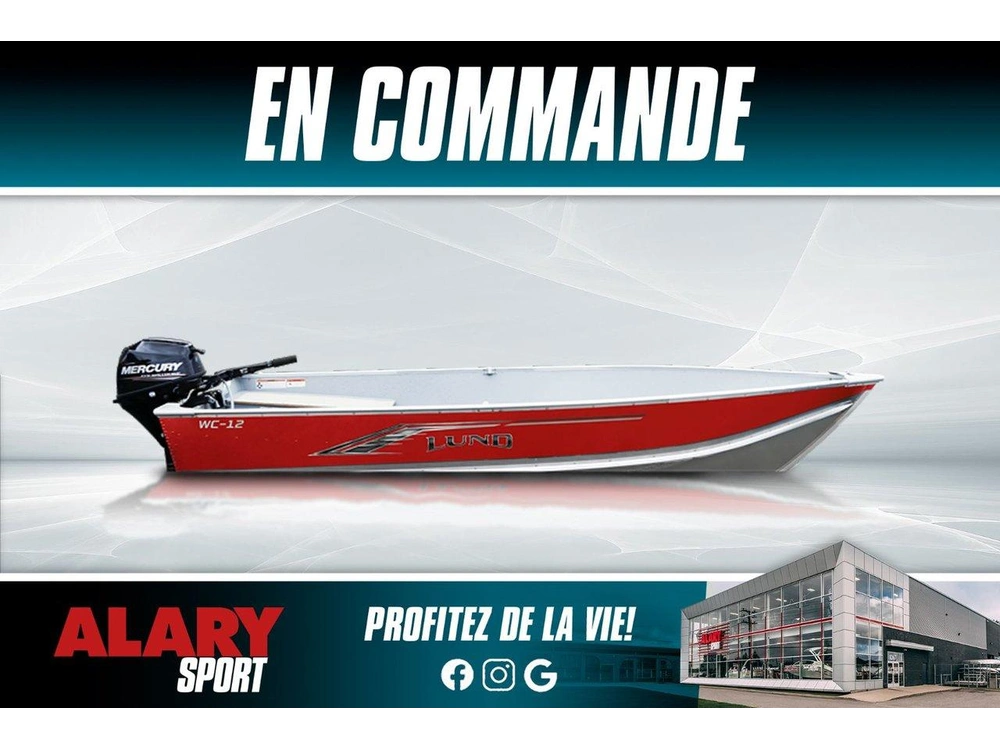 2025 Lund Boat Co Chaloupe Wc-12 alt
