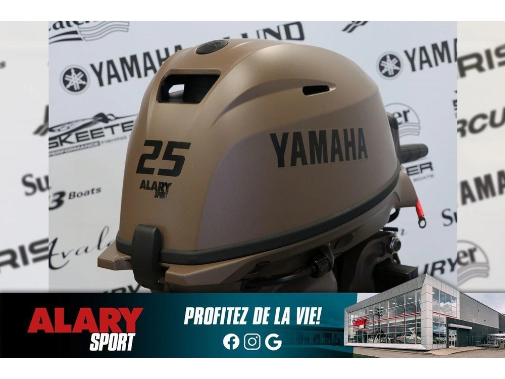 2026 Yamaha F25swhc3 Pied Court (15 Pouces) alt