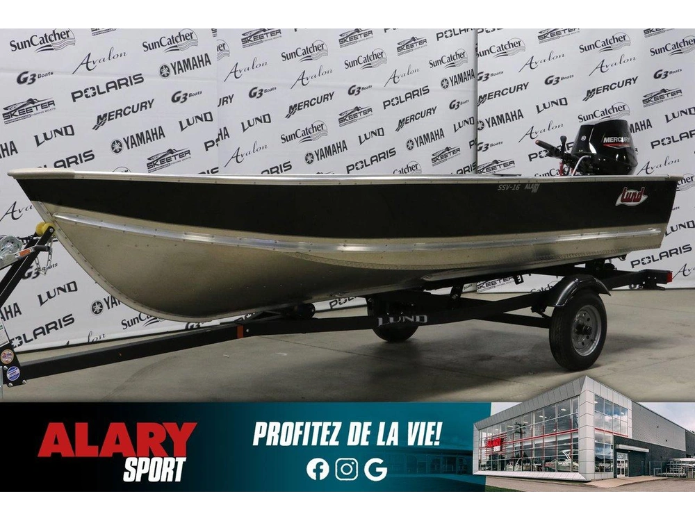 Lund Boat Co Lund Chaloupe Ssv-16 (20 Pouces) + Mercury 25 Hp 2026 alt