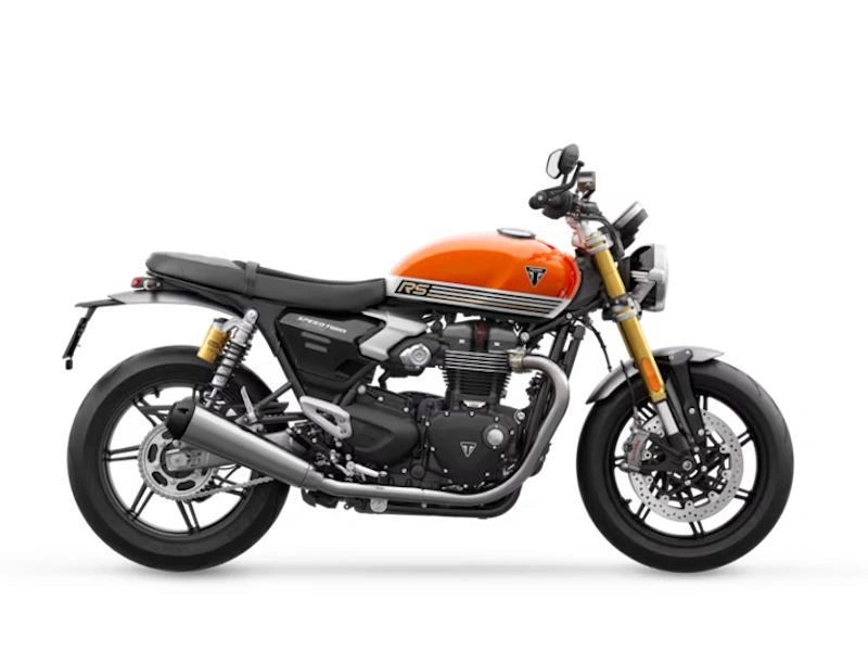 2026 Triumph Speed Twin 1200 Rs - Baja Orange / Sapphire Black alt