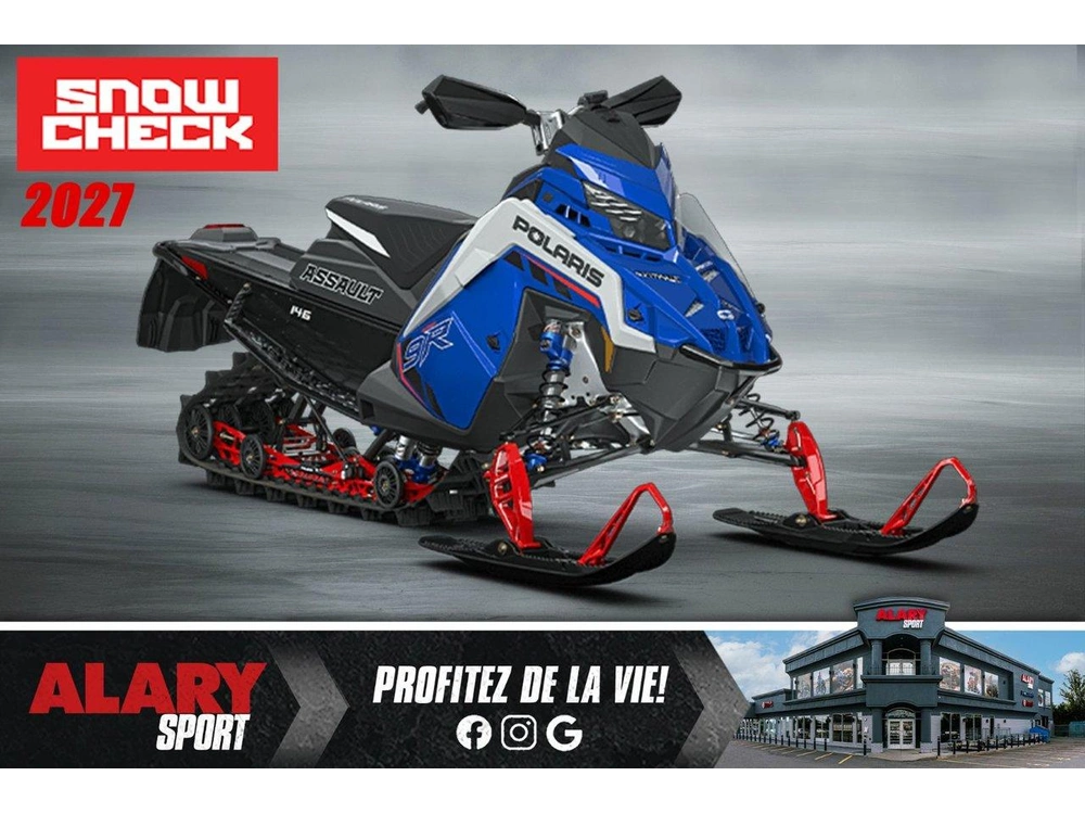 2027 Polaris 9r Switchback Assault 146 Escape Ifs Snowcheck (exclusif)