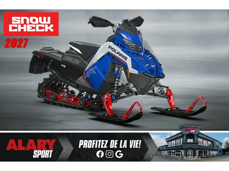 2027 Polaris Polaris 9R SWITCHBACK ASSAULT 146 ESCAPE IFS SNOWCHECK (EXCLUSIF)