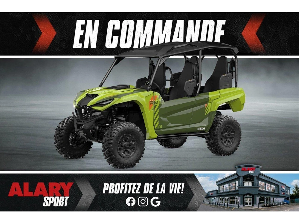 2026 Yamaha Yamaha Wolverine Rmax4 1000 Compact R-spec alt