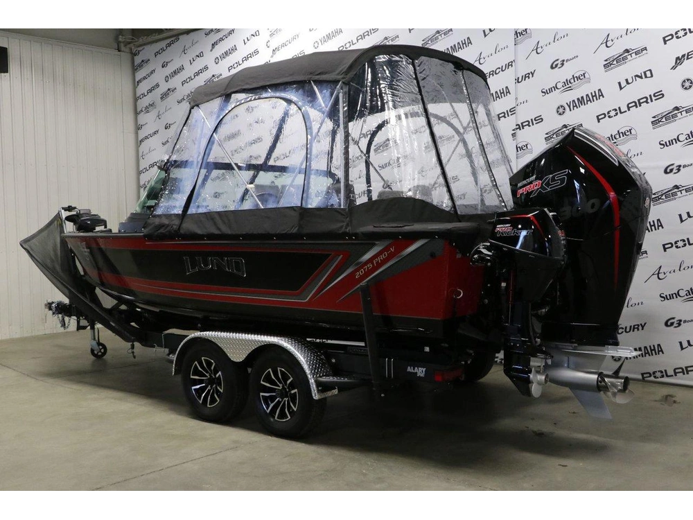 2025 Lund Lund 2075 Pro-v Sport + Mercury 300 Hp & Remorque (demo) alt