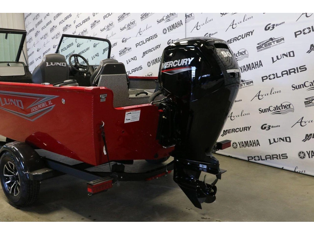 2026 Lund 1650 Rebel Xl Sport + Mercury 90 Hp & Remorque alt