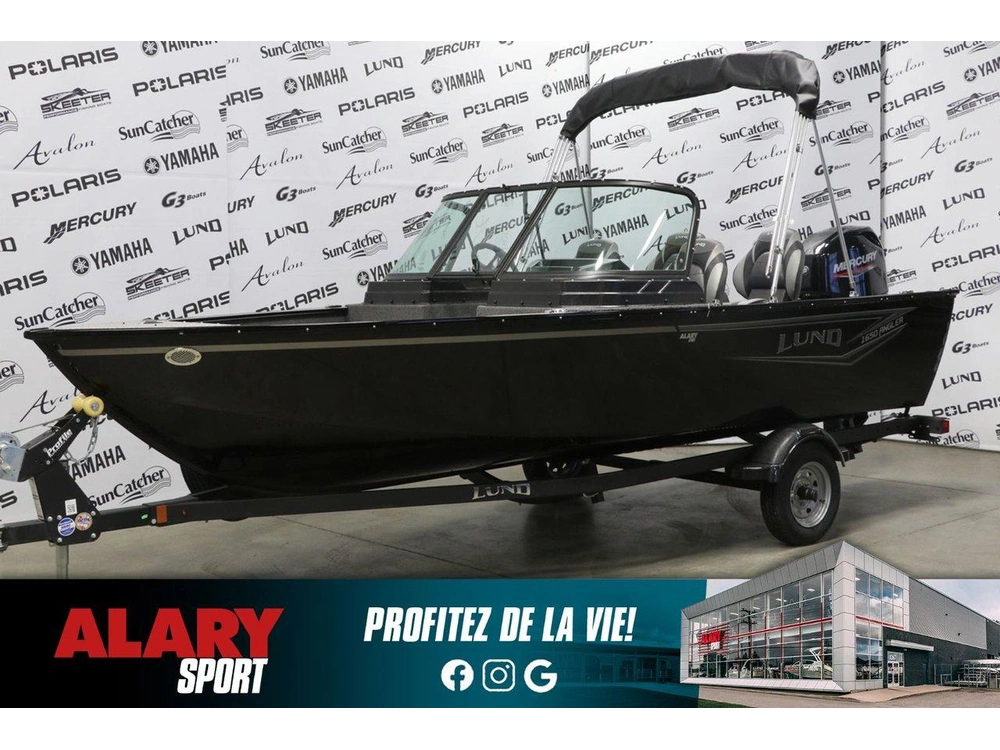 2024 Lund 1650 Angler Sport + Mercury 60 Hp & Remorque alt