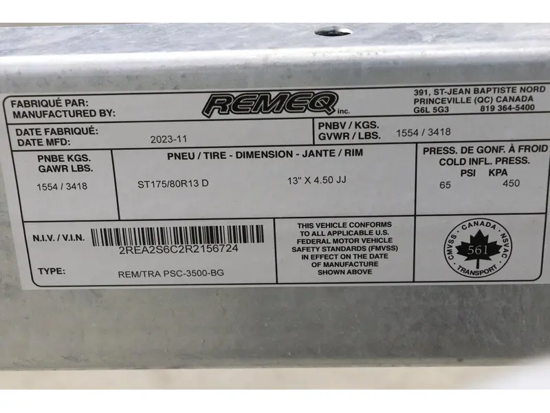 2025 Remeq PSC-3500-BG thumbnail 13