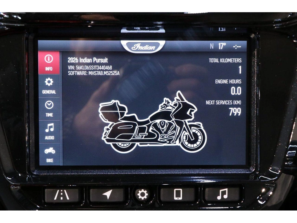 2026 Indian Motorcycle Indian Pursuit Limited + 112 & Powerband Audio alt