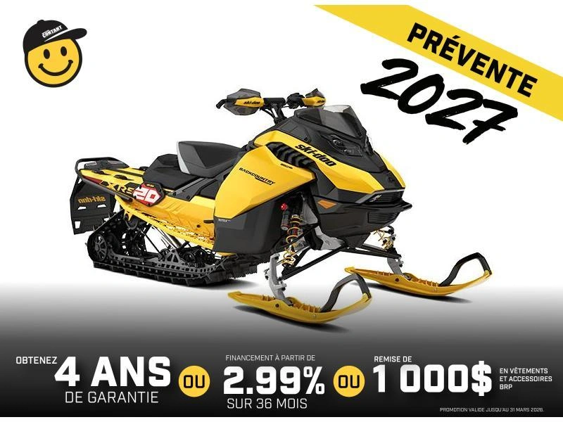 2027 Ski-doo Backcountry X-rs 146 (39'') 850 E-tec Powdermax 2.0'' E.s. W/ 10.25'' Touchscreen alt
