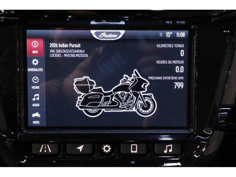 2026 Indian Motorcycle Indian Pursuit Limited + 112 & Powerband Audio alt