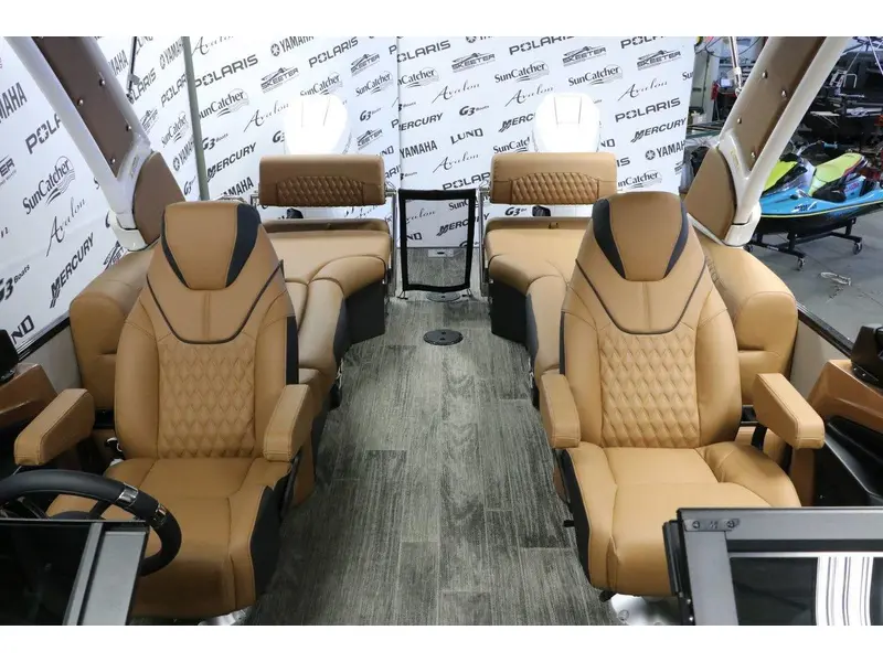 2026 Avalon EXCALIBUR LTD 2585 QLSW TWIN + MERCURY 400 V10 X 2