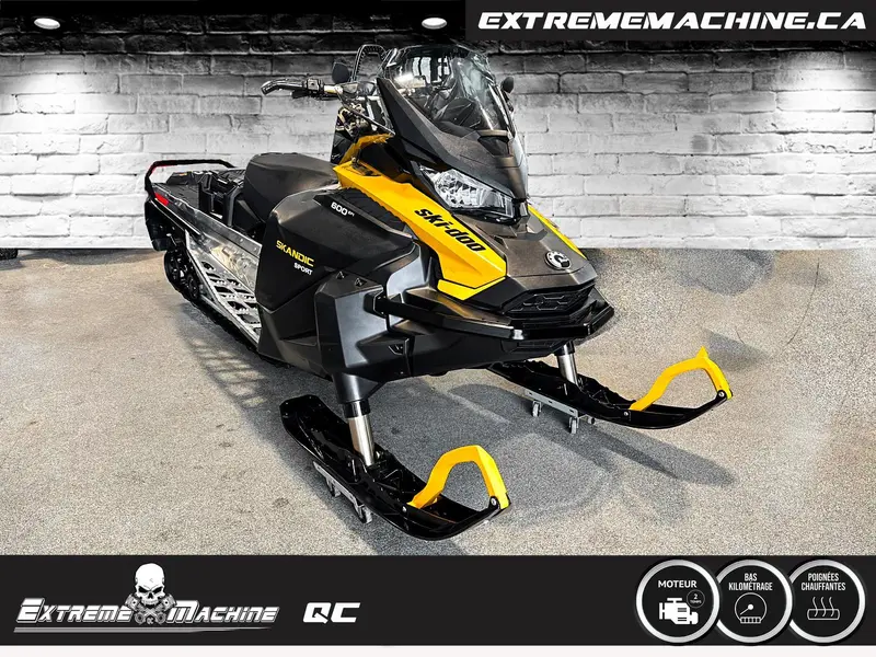 SKIDOO SKI DOO SKANDIC SPORT 600EFI 20 POUCES VÉHICULE POLYVALENT!!! 2024