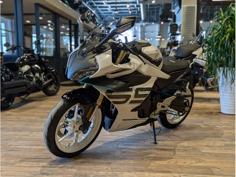 2026 CFMOTO 450SS // Nebula White thumbnail 13