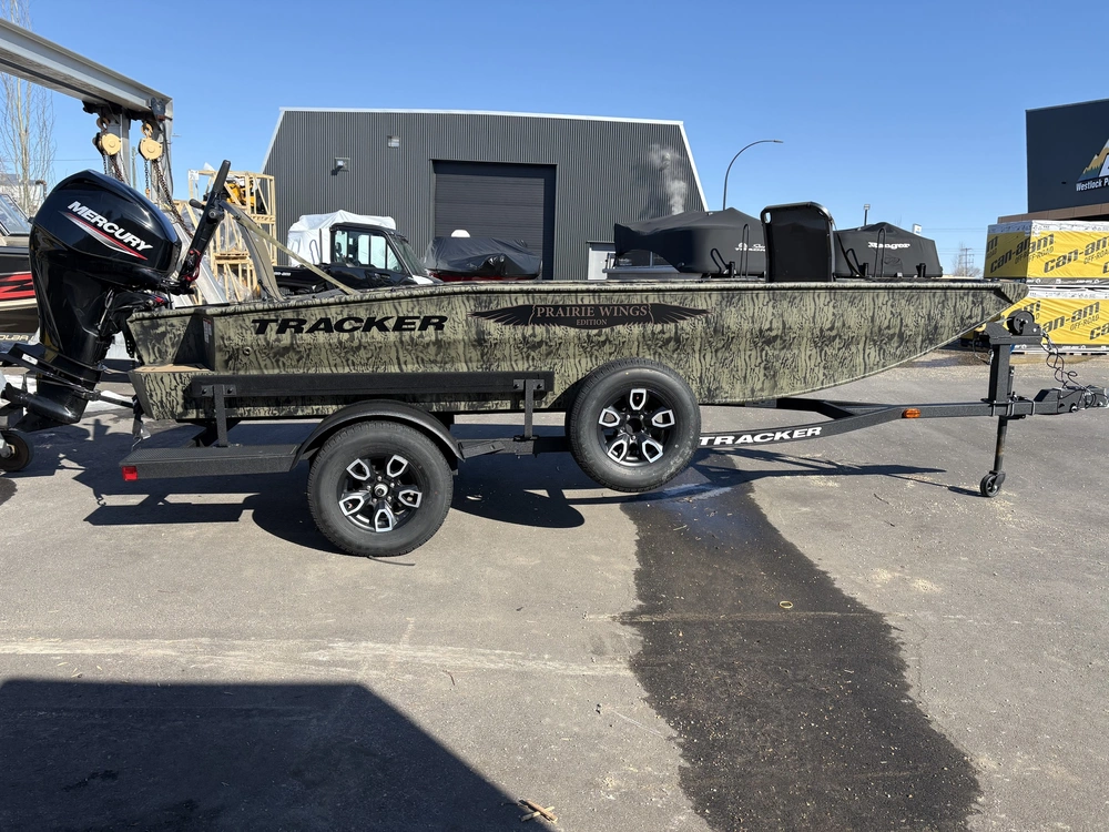 2026 Tracker 1650t Duckboat 40 Tiller 40rlhpt 4s Efi alt