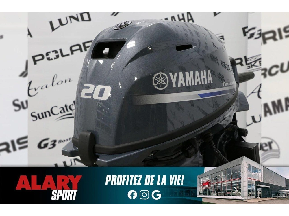 2026 Yamaha F20lwphb Pied Long (20 Pouces) alt