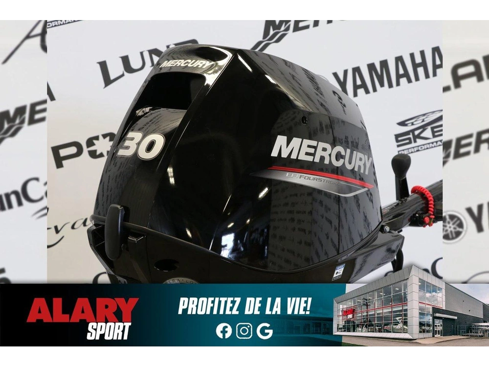 Mercury 30elhpt Démarreur Électrique, Pied Long (20 Pouces) 2026 alt