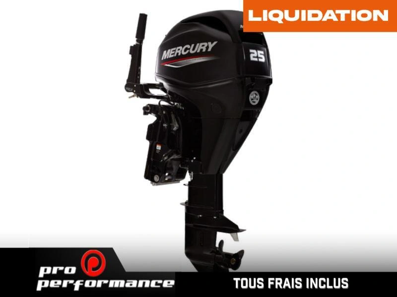 2022 Mercury Moteur Hors-bord 25elpt Ef alt