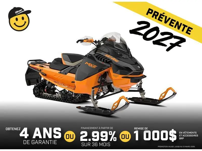 2027 Ski-Doo MXZ X 137 850 E-TEC Ice Ripper XT 1.5'' E.S.