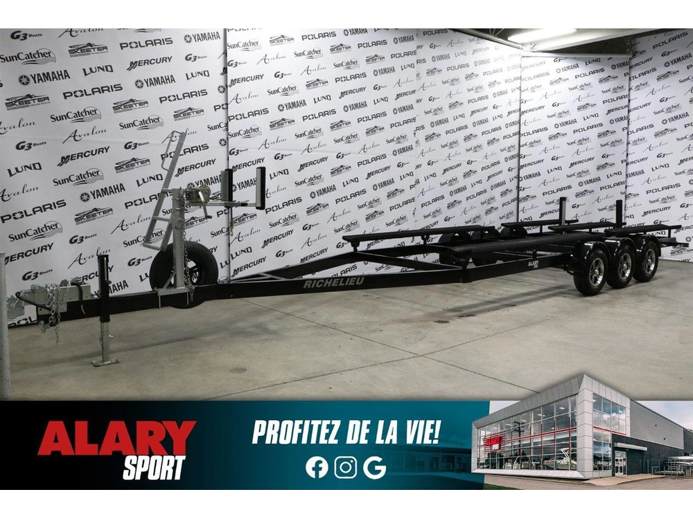 2023 Richelieu Richelieu Remorque 27-28 Pieds 3 Essieux Demo 3 Quilles alt