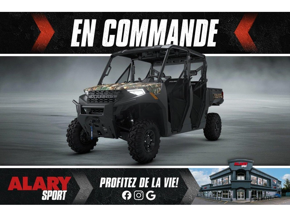 2026 Polaris Polaris Ranger Crew 1000 Premium *pursuit alt