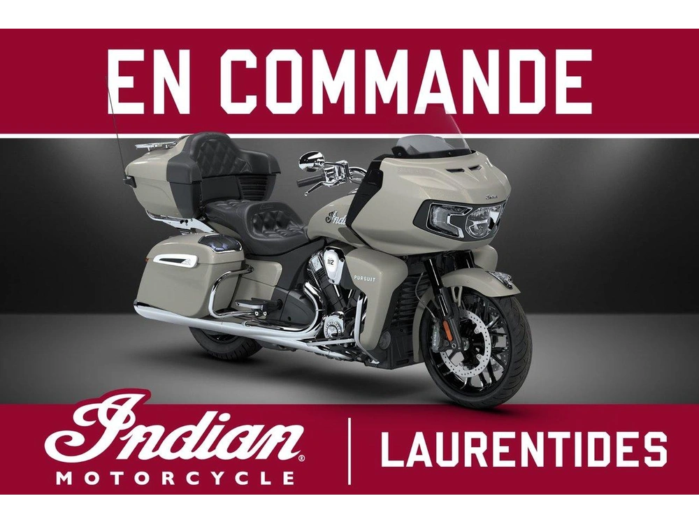 2026 Indian Motorcycle Pursuit Limited + 112 & Powerband Audio alt