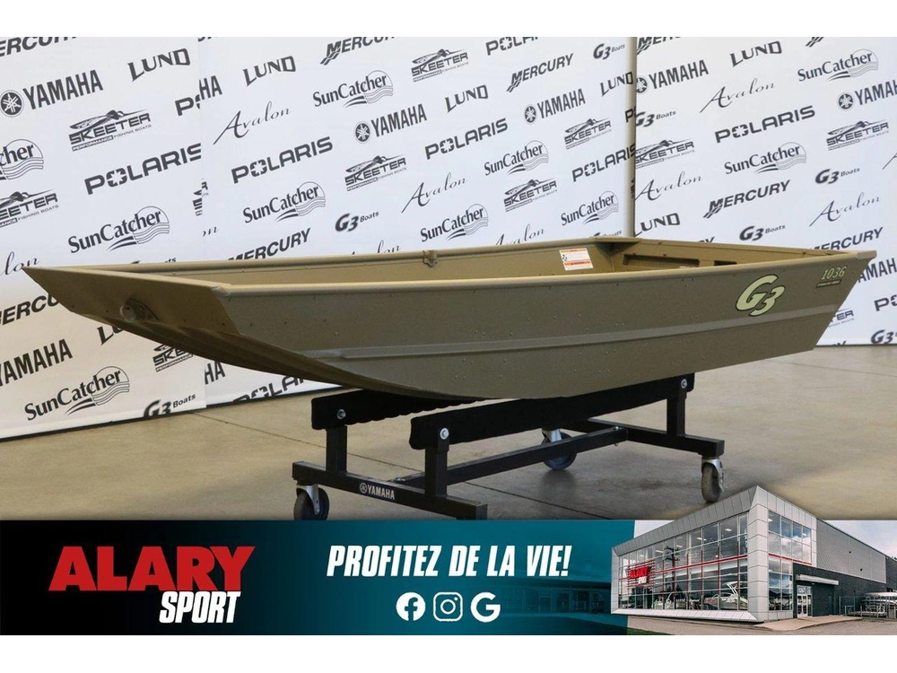 G3 Boats Jb1036 Jon Boat 2025 alt