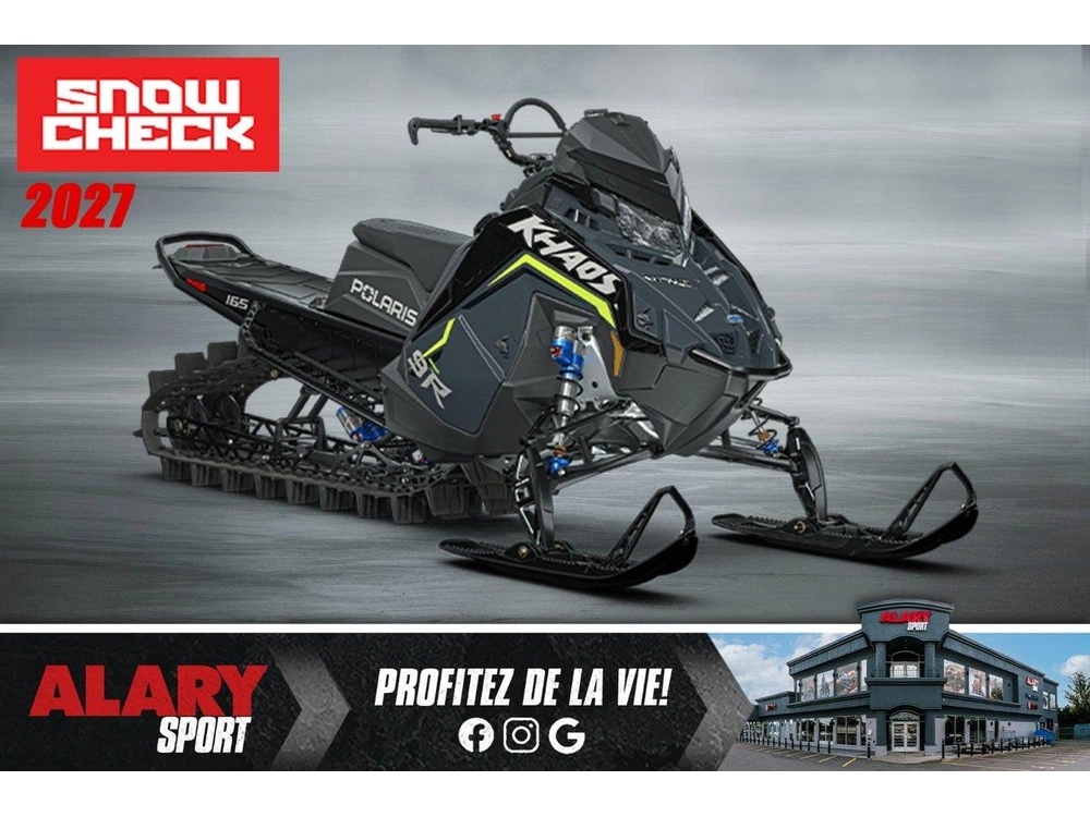 2027 Polaris Polaris 9r Rmk Khaos 165 Snowcheck (exclusif) alt