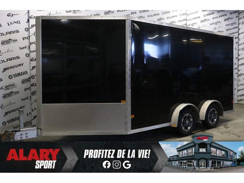 2022 Polaris Polaris Pes7.5x14 Remorque Fermer Tandem Demo alt