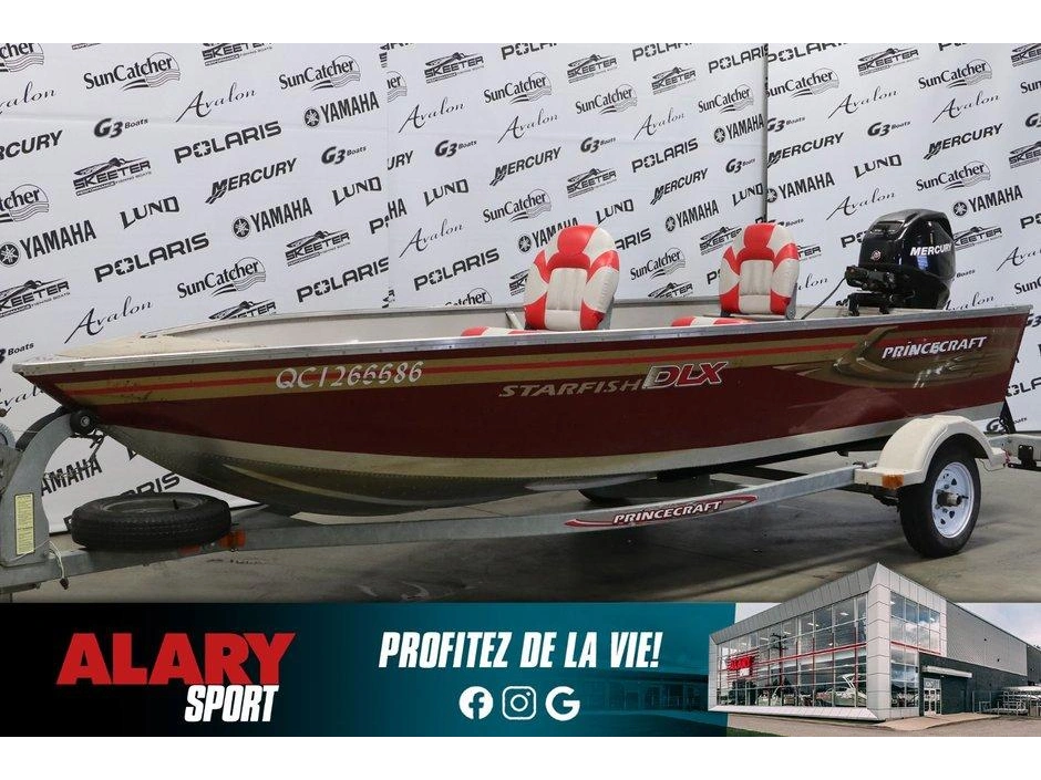 2008 Princecraft Princecraft Starfish Dlx + Mercury 30 Hp alt