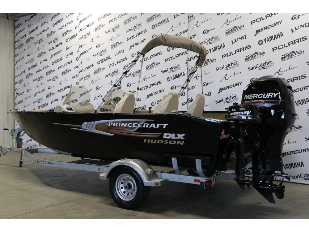 Princecraft Hudson Dlx + Mercury 115 Hp & Remorque 2013 alt
