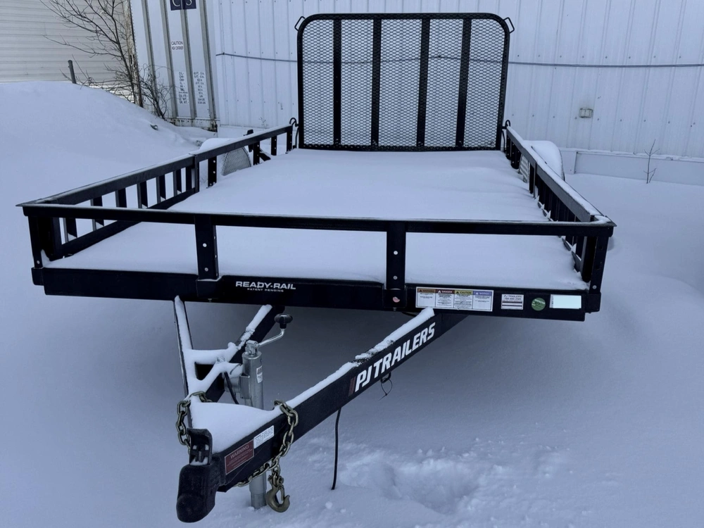 2026 Pj Trailers U8141 14' X 83" Utility Trailer - 5k alt