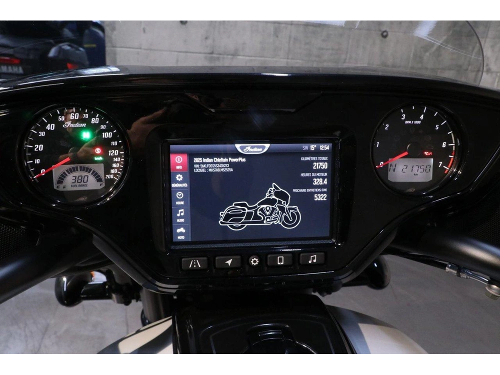 2025 Indian Motorcycle Indian Chieftain Powerplus Dark Horse + 112 & Powerband Audio Garantie 2032 alt