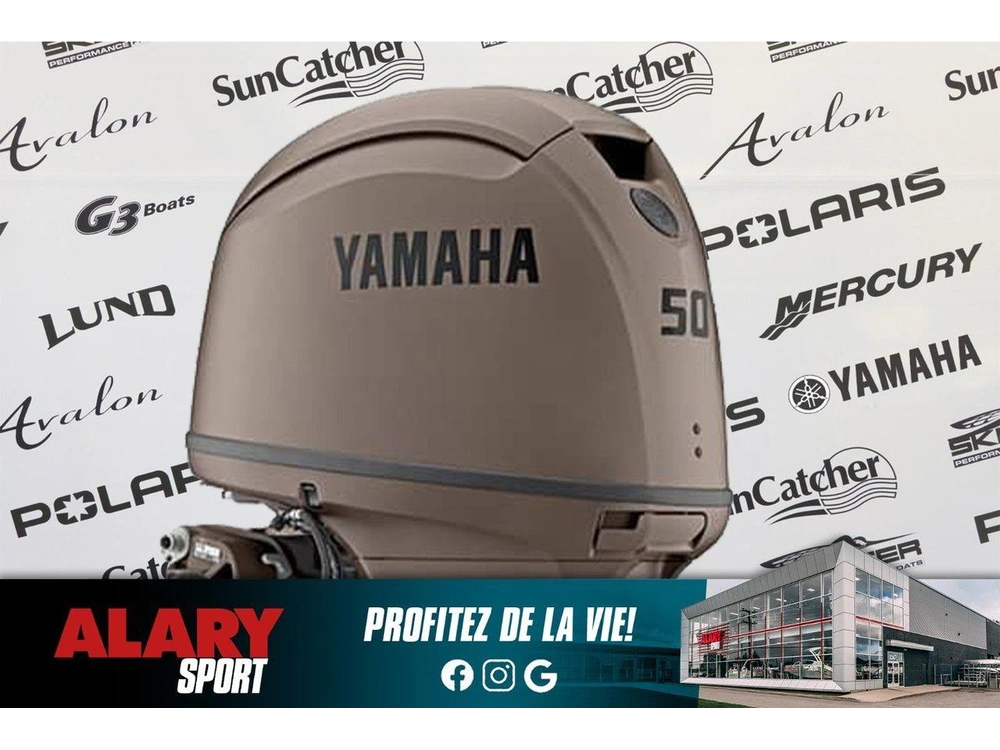 2026 Yamaha F50lc3 Pied Long (20 Pouces) alt