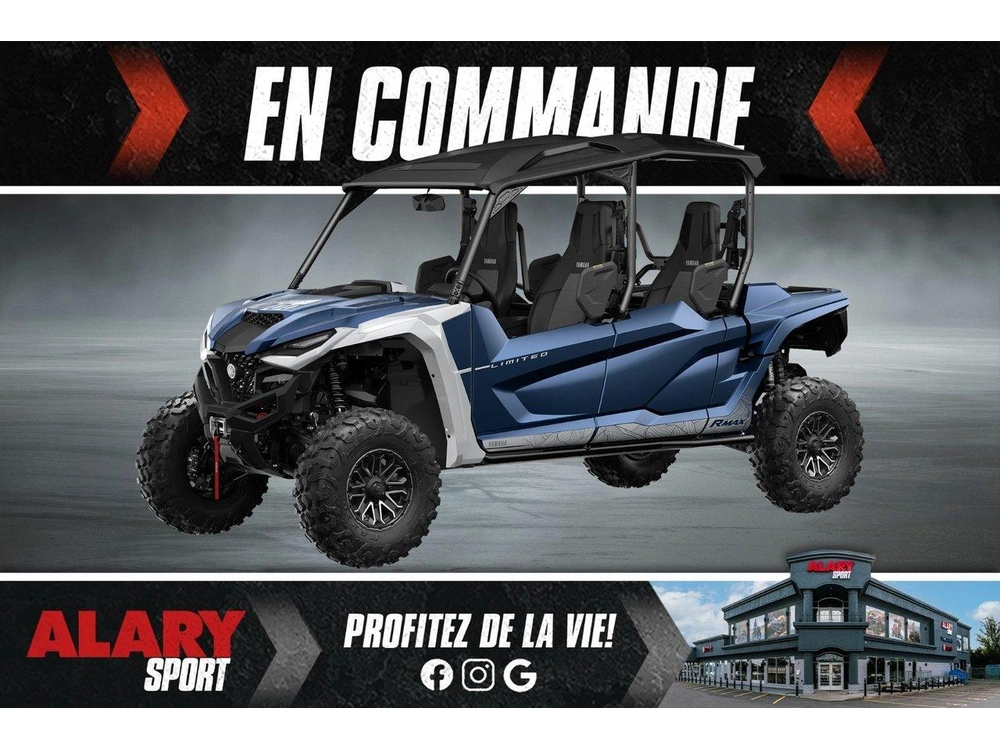 2026 Yamaha Yamaha Wolverine Rmax4 1000 Limited alt