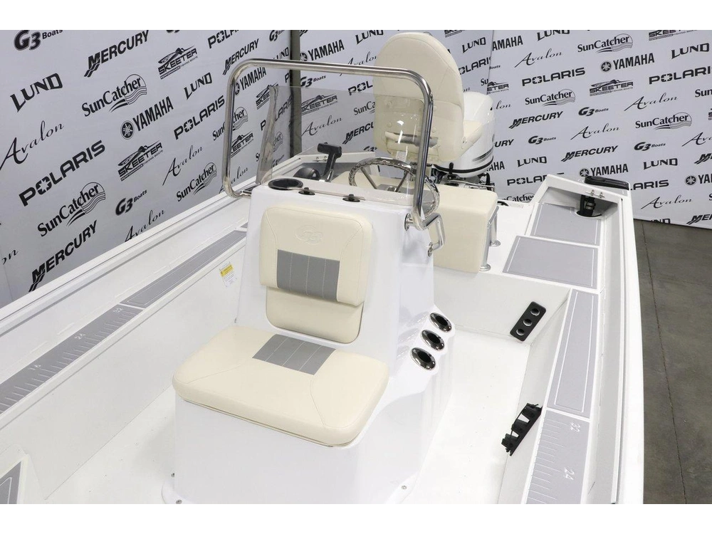 G3 Boats G3 Boats Bay 17 + Yamaha 70 Hp Blanc & Remorque 2024 alt