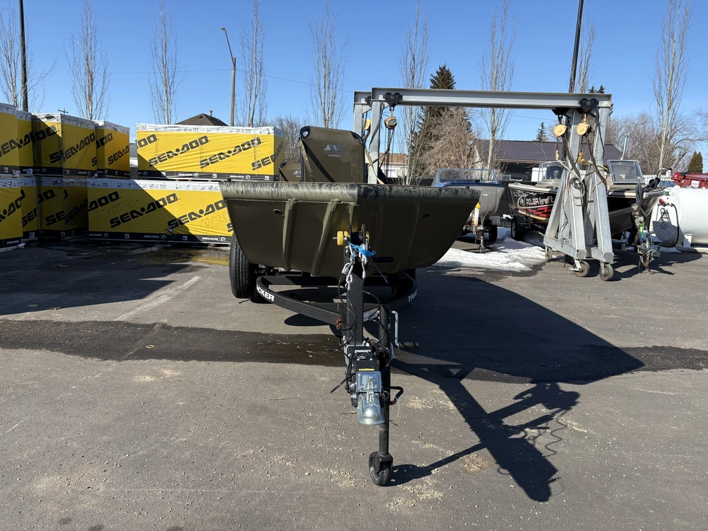 2026 Tracker 1650t Duckboat 40 Tiller 40rlhpt 4s Efi alt