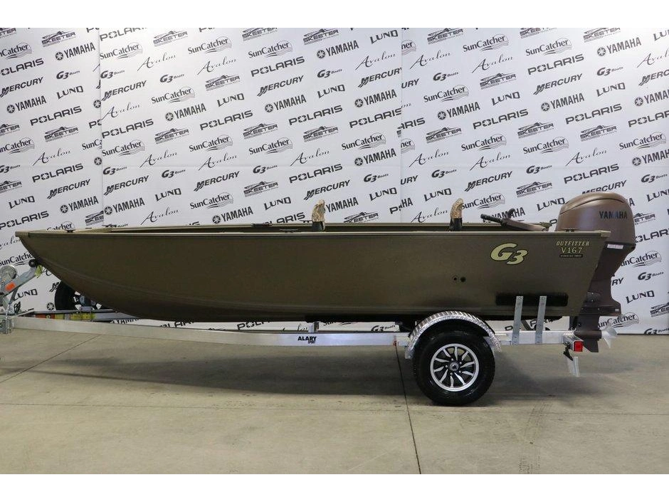 2026 G3 Boats G3 Boats V167tof Outfitter + Yamaha 50 Hp & Remorque alt