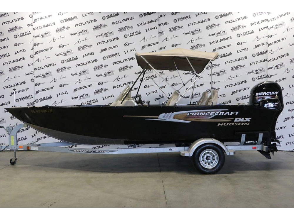 Princecraft Hudson Dlx + Mercury 115 Hp & Remorque 2013 alt