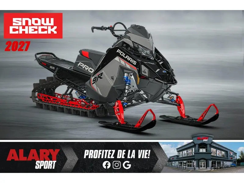 Polaris Polaris 9R RMK PRO 165 SNOWCHECK (EXCLUSIF) 2027