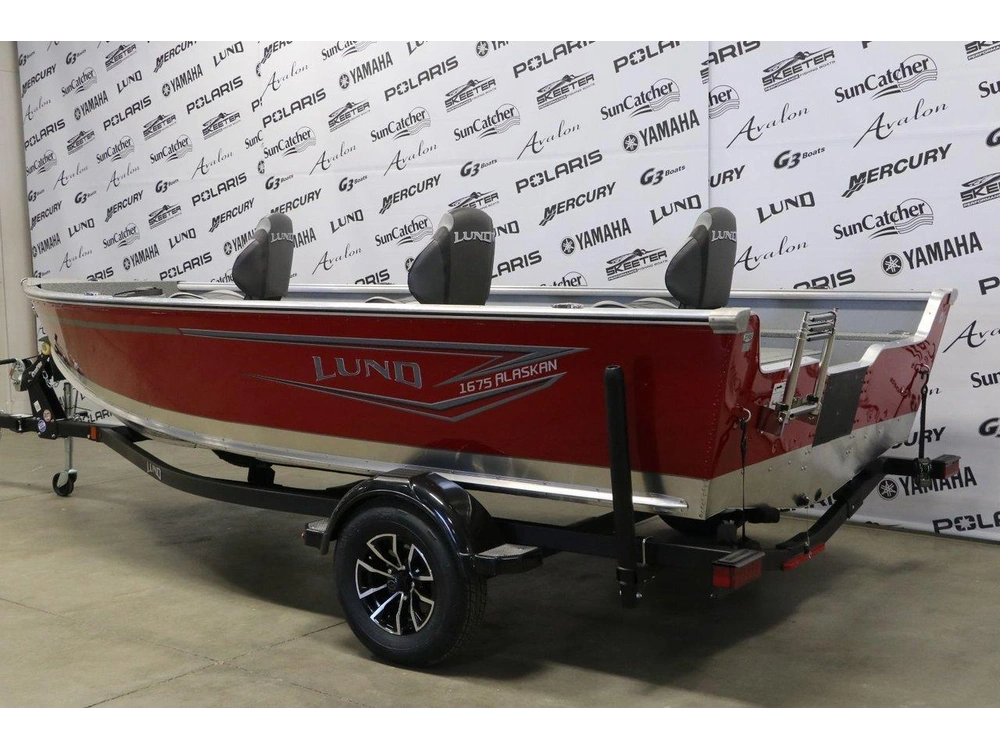 2025 Lund 1675 Alaskan Tiller + Yamaha 60 Hp & Remorque alt